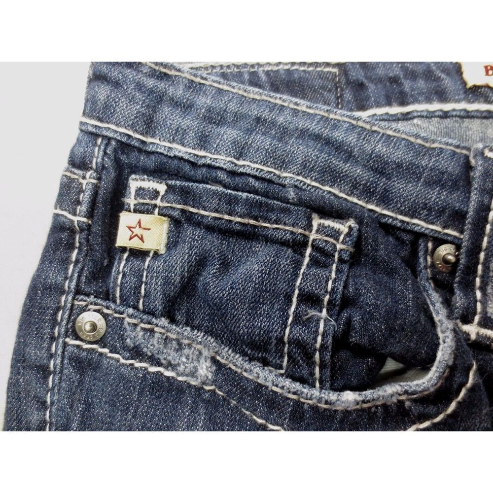 Big Star Remy Jeans Pants Blue Size 29 x 29 Cotton‎ Stretch Low Rise Boot Cut - Picture 5 of 10